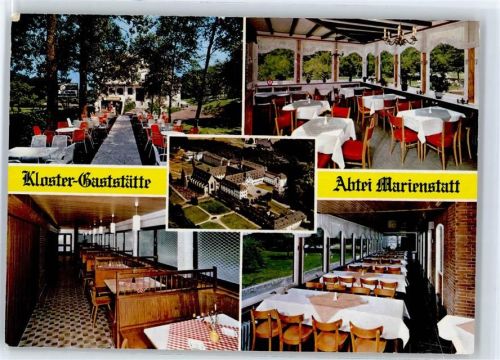 57629 W5239 Marienstatt , Kloster - Café, Restaurant Kloster-Gaststätte Abtei Marienstatt