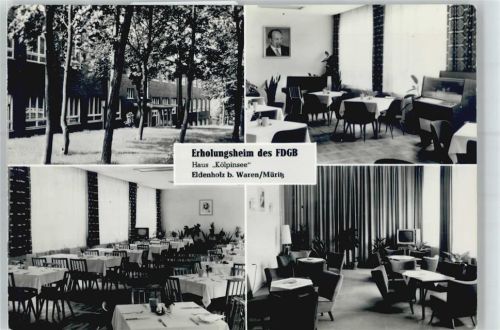 Waren Erholungsheim Haus Kölpinsee , Eldenholz