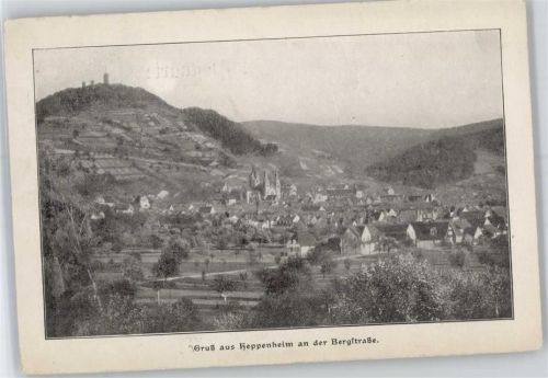Heppenheim Kirche, Ortsansicht