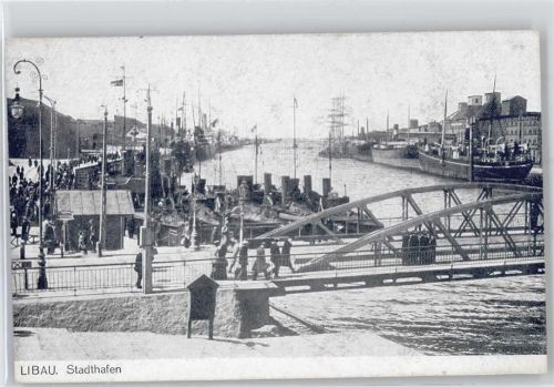 Libau Liepaja - Stadthafen