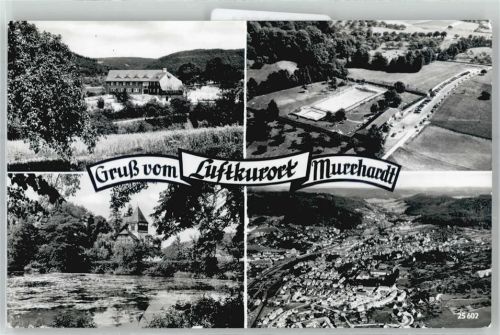 Murrhardt Gesamtansicht, Schwimmbad, Teichpartie