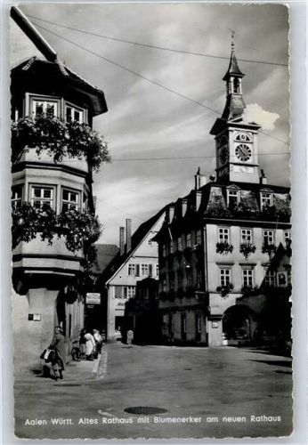 Aalen Rathaus , Marke entfernt
