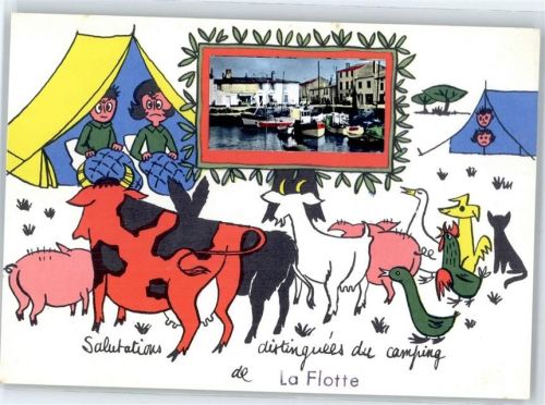 La Flotte Leporello, Humor Camping, Hafen