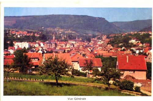 Niederbronn-les-Bains 3-fach Klapp-Karte
