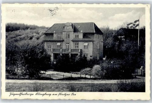 Klingberg WK II, Jugendherberge, Landpoststempel
