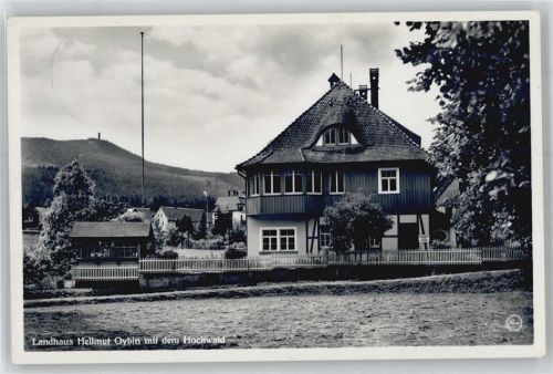 02797 O8806 Hain b Zittau - Landhaus Hellmut, Hochwald, Oybin