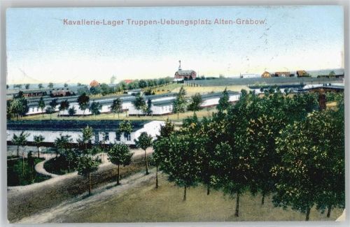 Altengrabow Militär, Kavallerie-Lager, Truppenübungsplatz