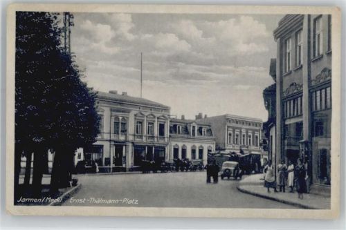 Jarmen Ortsansicht, Ernst Thälmann Platz