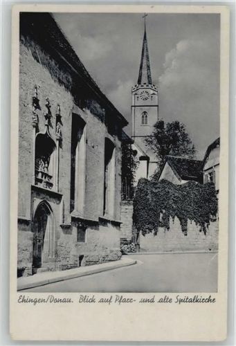 Ehingen Pfarr- und alte Spitalkirche