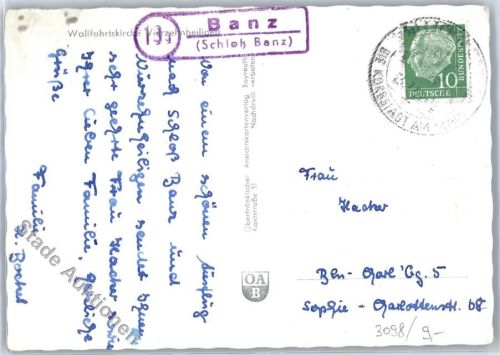 Banz Landpoststempel