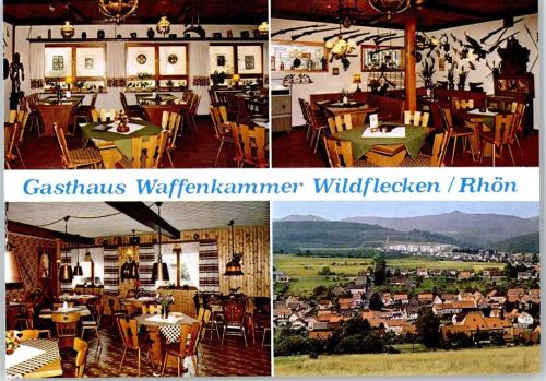 97772 W8789 Wildflecken - Gasthaus Waffenkammer AKU1