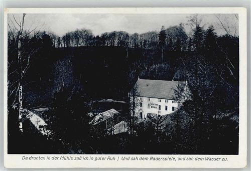 Seifersdorf Wassermühle , Posthilfsstellenstempel