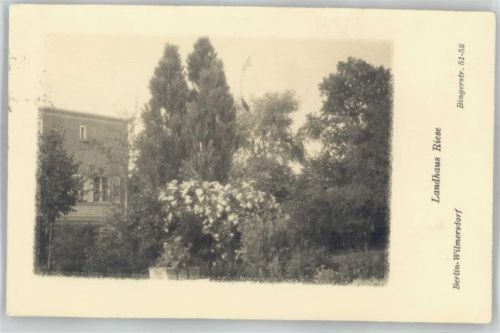 Wilmersdorf Landhaus Riese