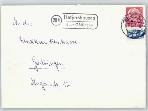 Hetjershausen Landpoststempel