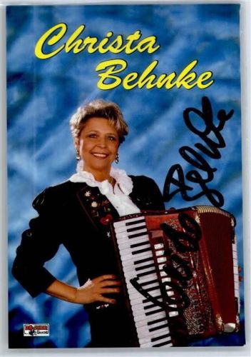 Originalunterschrift Behnke, Christa