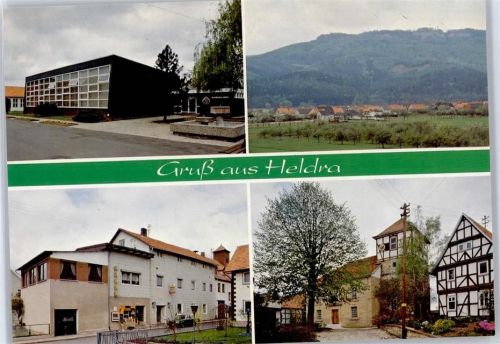 37281 W3442 Altenburschla - Fachwekrhäuser, Blick auf Landschaft AKU1