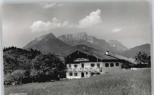 83471 W8240 Königssee b Berchtesgaden - Aschbachhof