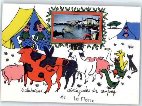 La Flotte Leporello, Humor Camping, Hafen