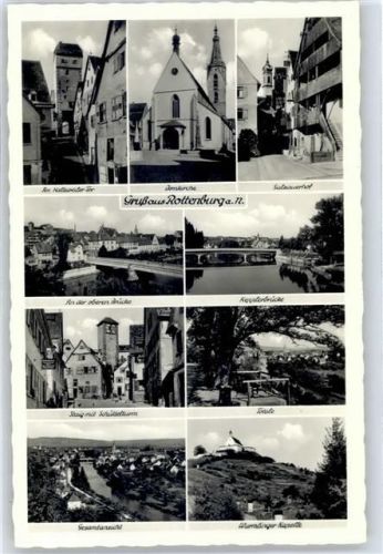 Rottenburg Kalkweiler Tor Domkirche Sulzauerhof Keplerbrücke Staig mit Schüttelturm Wurmlinger Kapelle