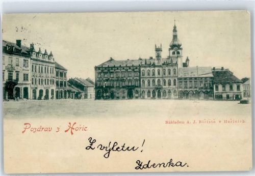 Horice na Sumave Marktplatz