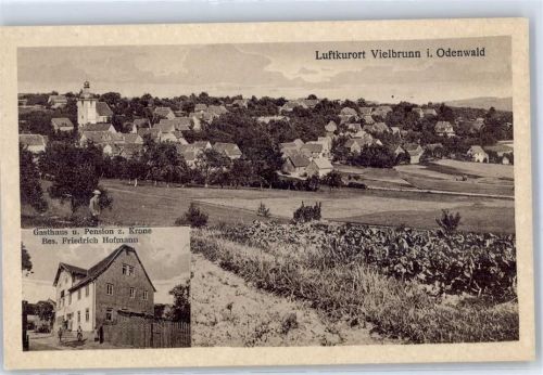 64720 W6120 Vielbrunn , Odenw - Gasthaus Pension zur Krone