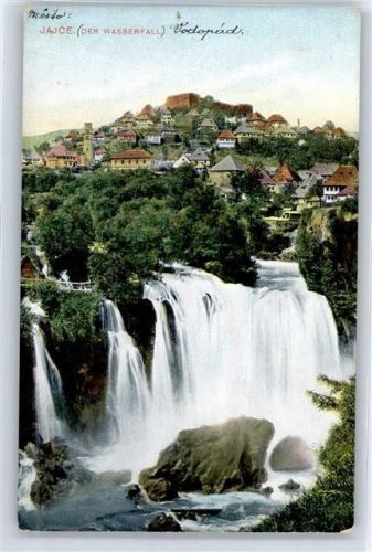 Jajce - Wasserfall