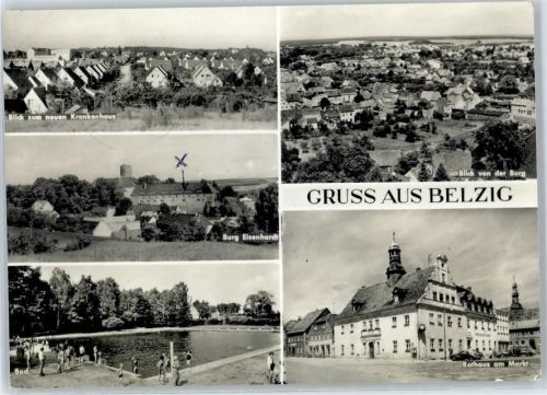 Belzig Schwimmbad Rathaus Markt