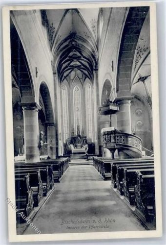 Bischofsheim Inneres der Pfarrkirche