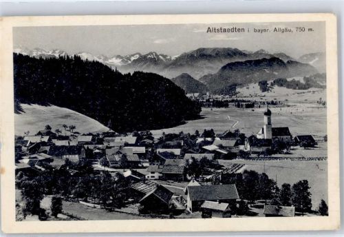 Altstädten 1926 Kirche