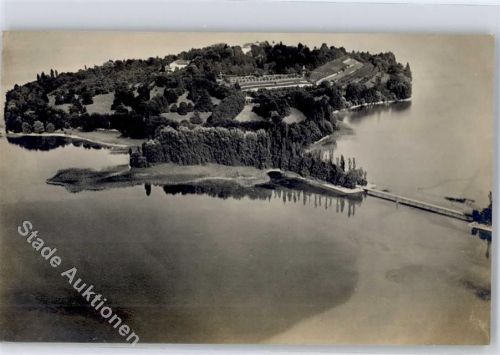 Insel Mainau Fliegeraufnahme