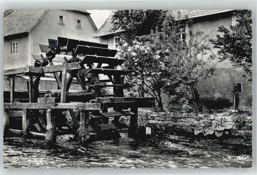 Ebermannstadt Altes Mühlrad
