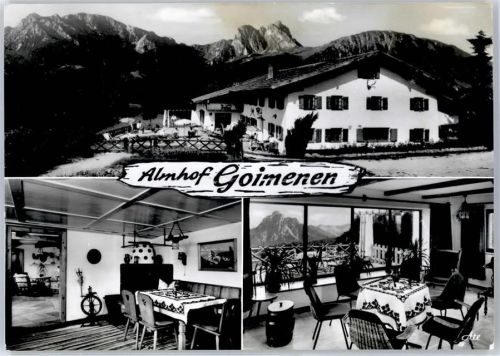 Seeg Berghof-Alm Goimenen Erholungsheim AKU2