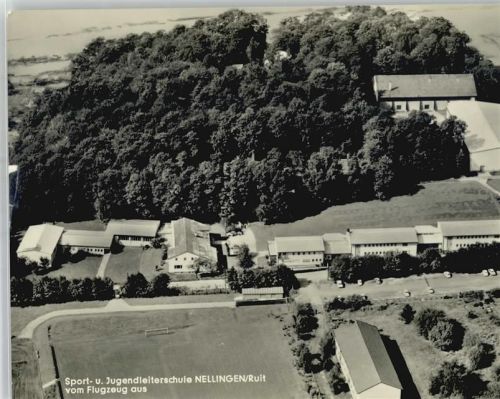 Nellingen Fliegeraufnahme Sport- und Jugendleiterschule