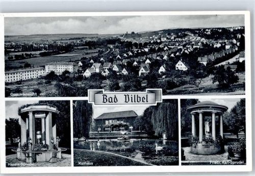 Bad Vilbel Hassia-Sprudel Kurhaus Friedrich Karl Sprudel