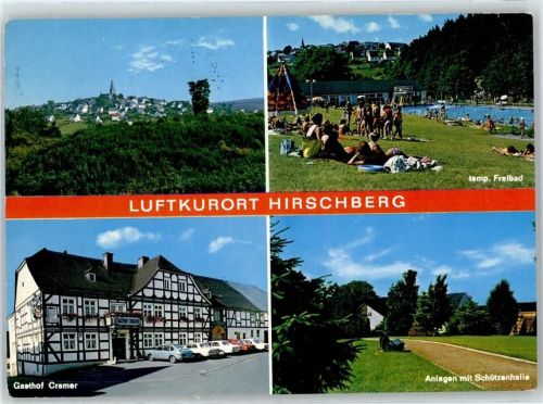 Hirschberg Gasthaus zum Cramer Schwimmbad
