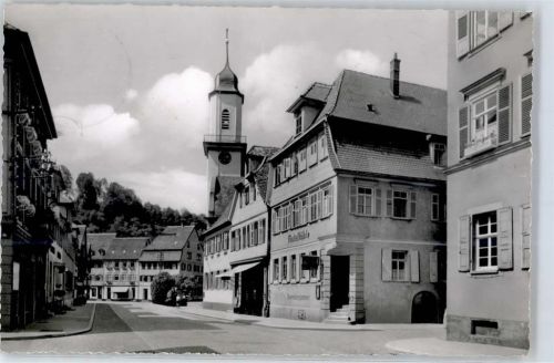 Neuenbürg Gasthaus Ratsstube Kirche