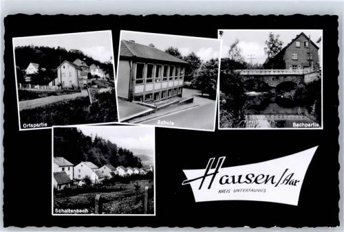 Hausen über Aar Schule Schaltenbach Bach