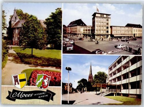 Moers Schloss Kirche Wappen
