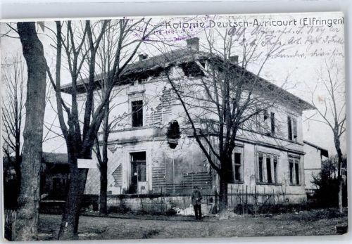 Avricourt 1916 Feldpost WK I Kgl.bayr. 2. Fuss-Art.-Rgt.