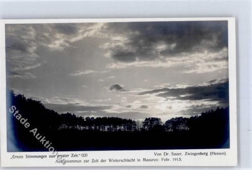 Zwingenberg Ernste Stimmung Dr. Sauer