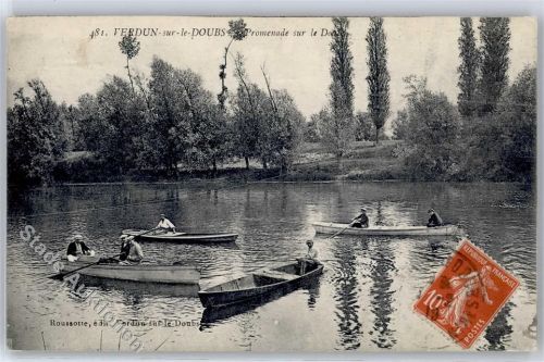 Verdun-sur-le-Doubs Promenade sur le Doubs