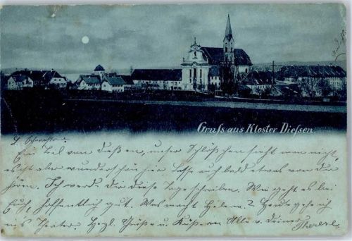 Dießen 1898 Kloster