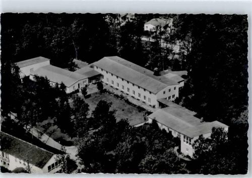 Espelkamp 1964 Fliegeraufnahme Internat ev. Aufbauschule
