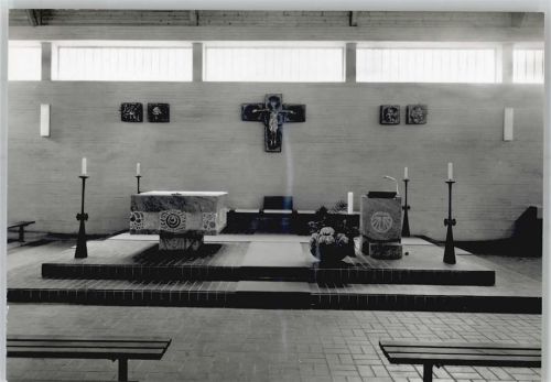 Kamp-Bornhofen Kloster Neue Pilgerkirche Innen