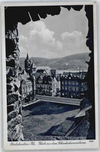 Oberlahnstein Blick aus dem Schinderhannesturm