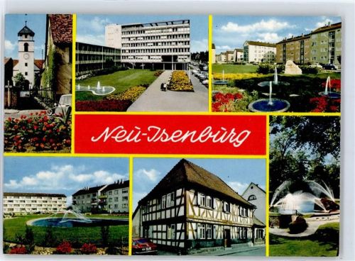 Neu-Isenburg Kirche Springbrunnen