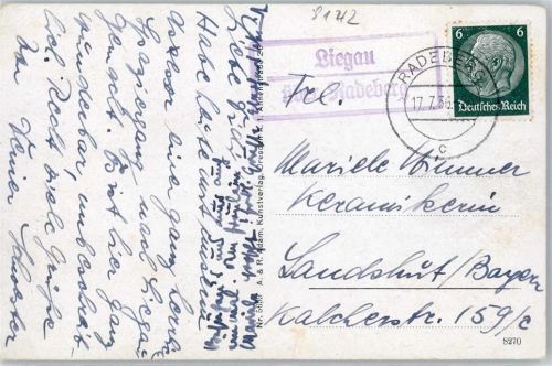 01454 O8142 Radeberg - Landpoststempel