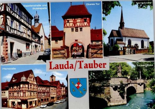Lauda Kirche Wappen Oberes Tor
