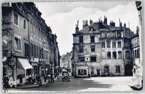 Besancon Place Viktor Hugo Autos Geschäfte