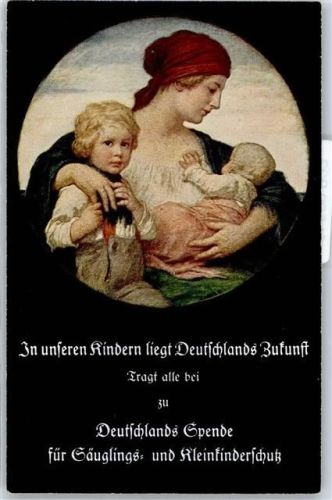 Frau mit Kindern